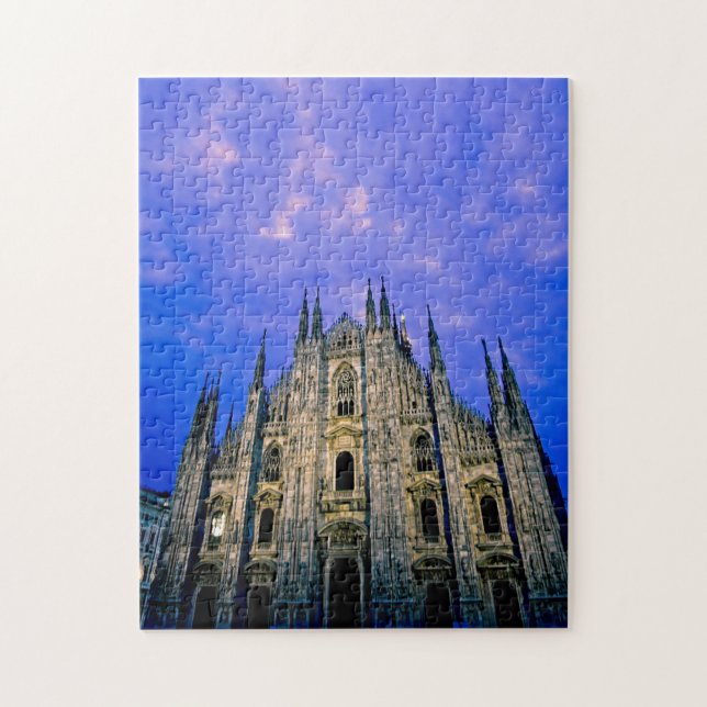 Milano Duomo at Sunrise - 11x14 - 252 pc Jigsaw Puzzle (Vertical)