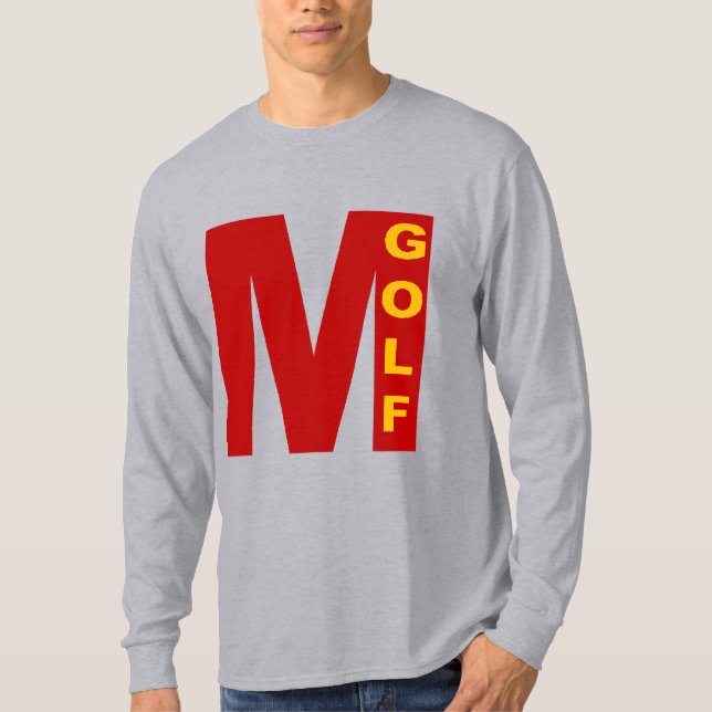 MILANO GOLF gray shirt long sleeves (Front)
