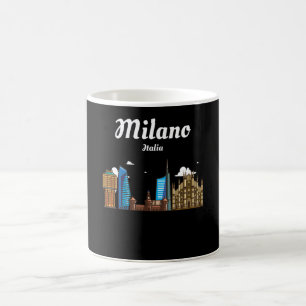 Milano Italia / Milan - Skyline Of The City Of Coffee Mug