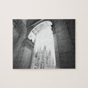 Milano Italy, Galleria View of the Duomo Jigsaw Puzzle