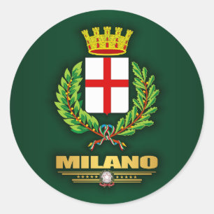 Milano (Milan) Classic Round Sticker