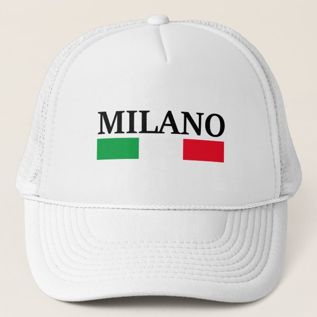 Milano Milano Italy Trucker Hat (Front)