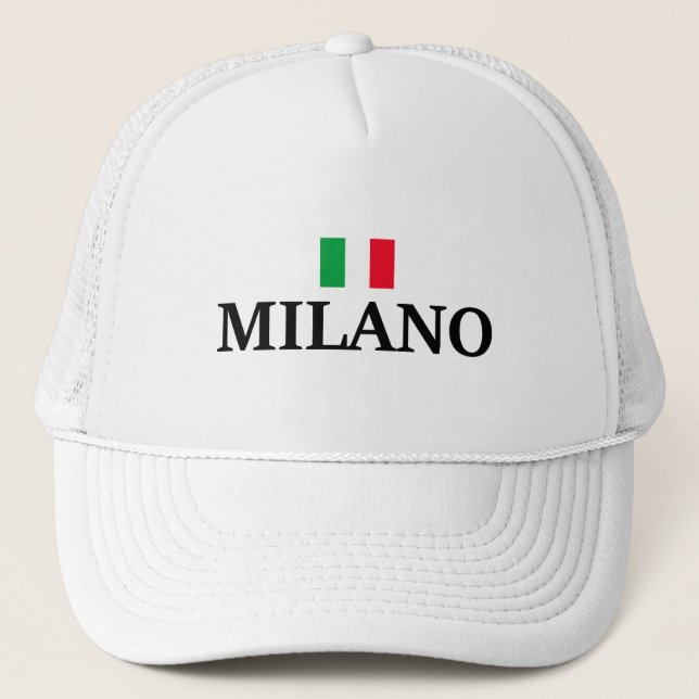 Milano Milano Italy Trucker Hat (Front)