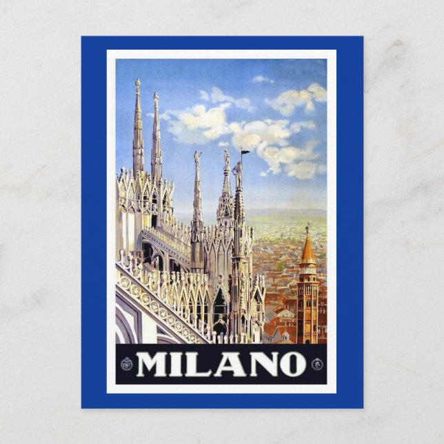 MILANO POSTCARD (Front)