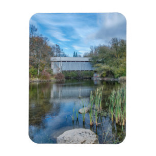 Milby Covered Bridge 2 Magnet