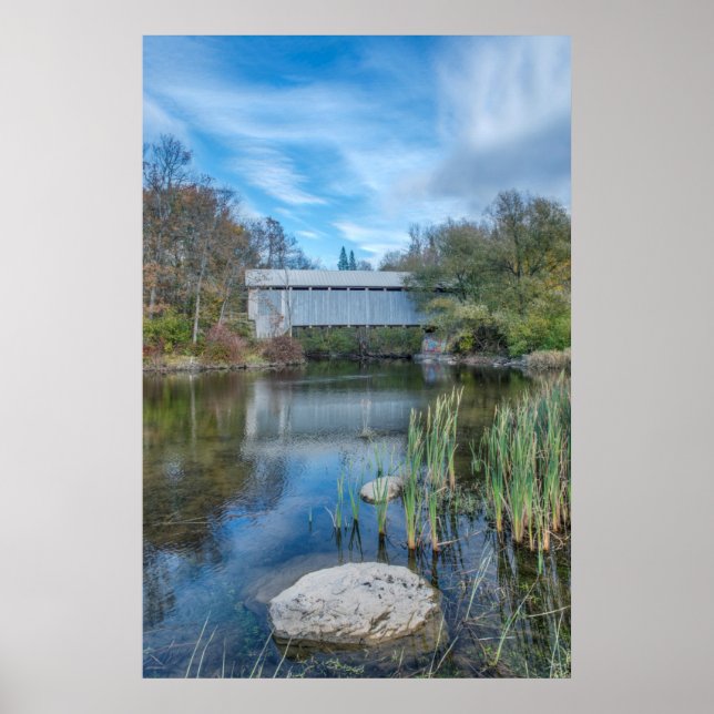 Milby Covered Bridge 2 Poster (Front)