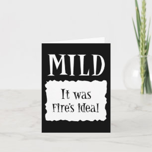 MILD - Hot Packet Halloween Taco Costume 1 Card