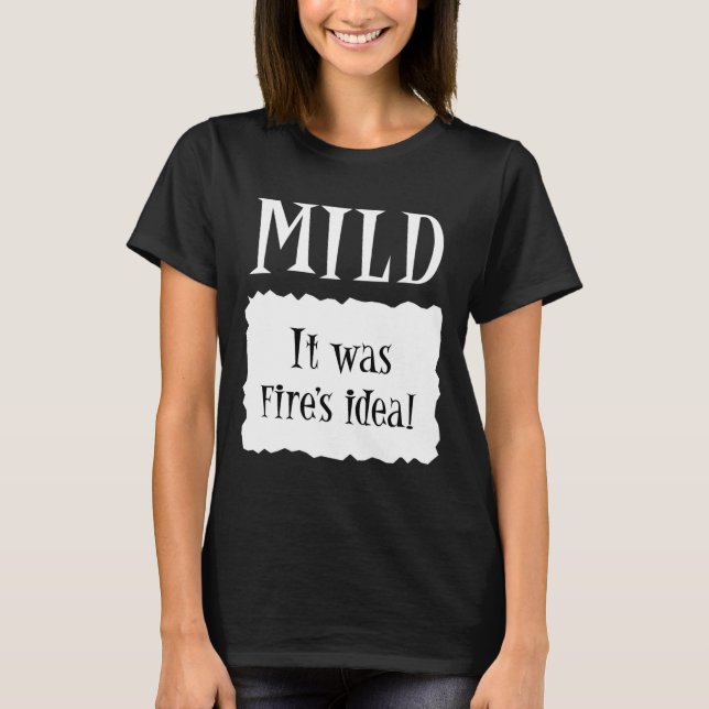 MILD - Hot Packet Halloween Taco Costume 1 T-Shirt (Front)