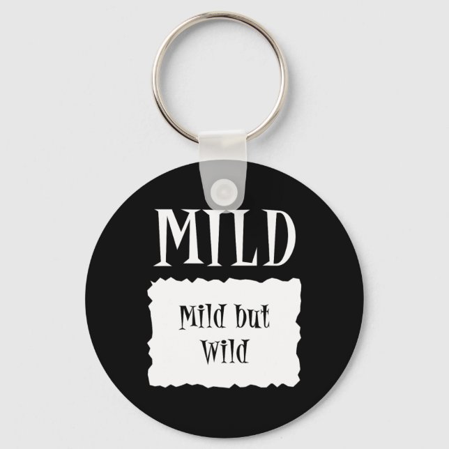 MILD - Hot Packet Halloween Taco Costume  Key Ring (Front)
