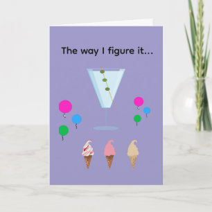 Mildly Humourous Happy Birthday Card
