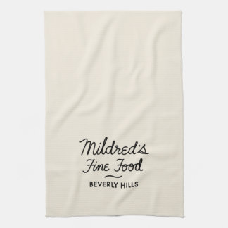 Mildred's Fine Food Tea Towel