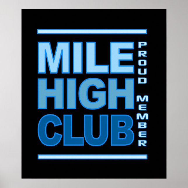 Mile High Club poster (Front)