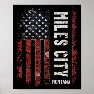 Miles City Montana Poster