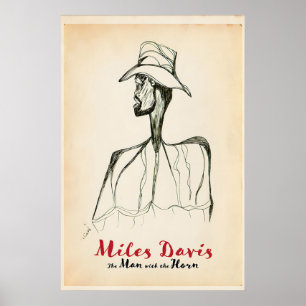 Miles Davis The Man with the Horn Print