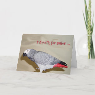 Miles for Kisses Card