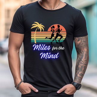 Miles for the Mind. Runners tees