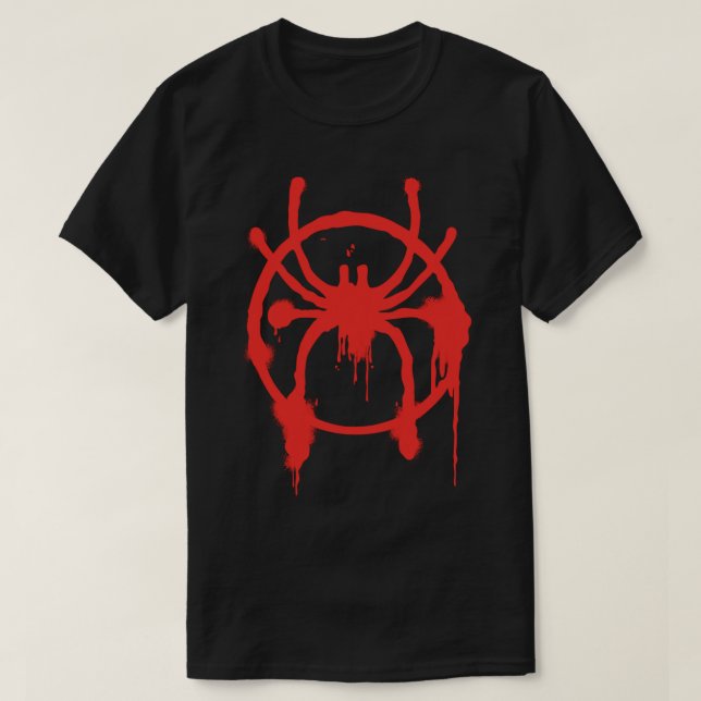 Miles Morales Spider Logo Classic T-Shirt (Design Front)