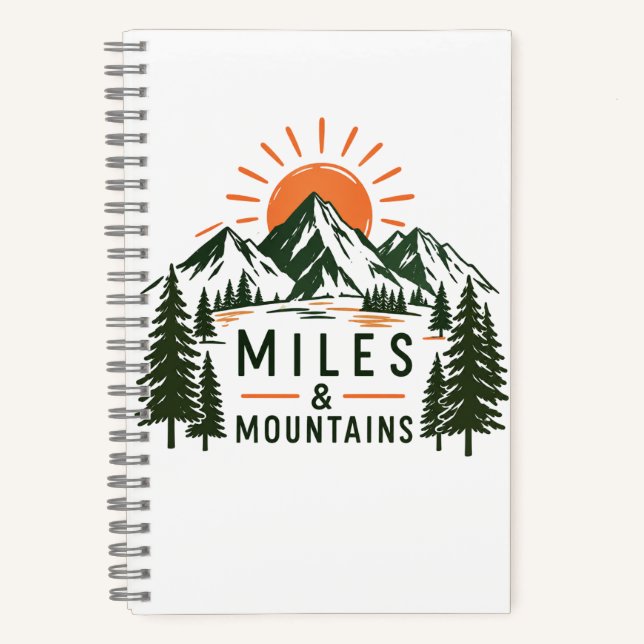 Miles & Mountains Journal (Front)