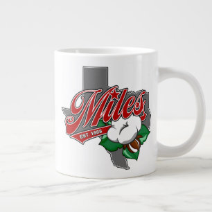 "MILES, TEXAS - COTTON" 20oz Giant Coffee Mug