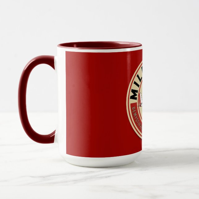 MilesTalk Mug in Red (Left)