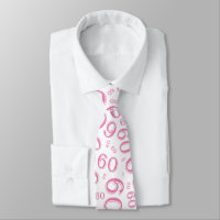 Milestone 60 Random Number Pattern Pink/White