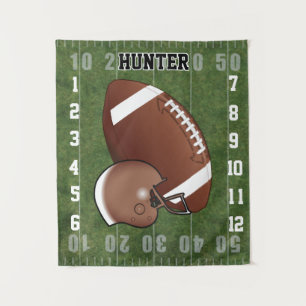 Milestone Baby Photo Prop Football 🏈 Sport Tapestry