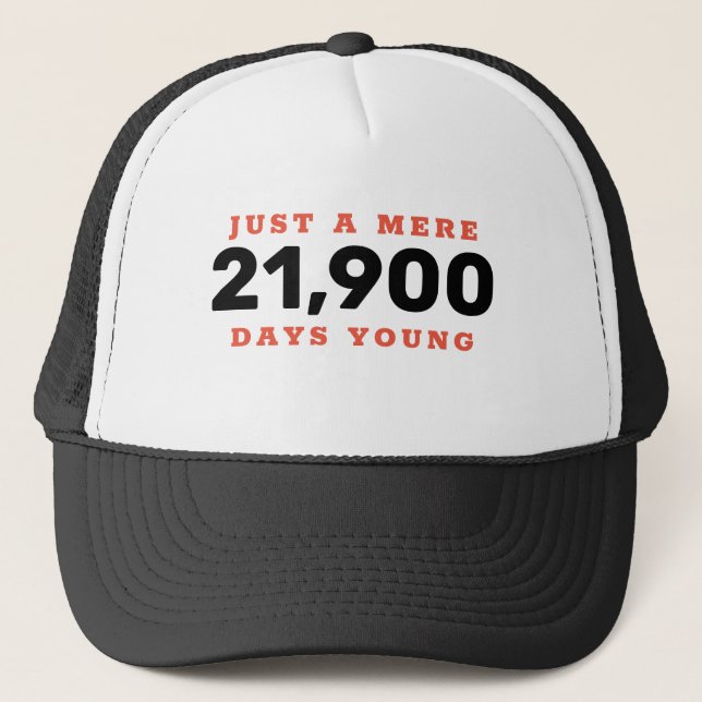 Milestone Birthday Trucker Hat (Front)
