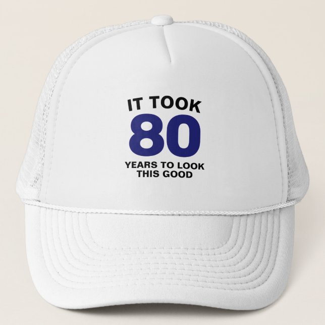 Milestone Birthday Trucker Hat (Front)
