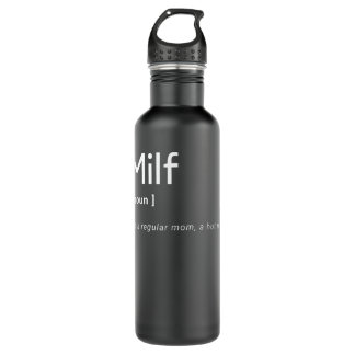 Milf Definition - Fit Hot Mum Milf for Mother's Da 710 Ml Water Bottle