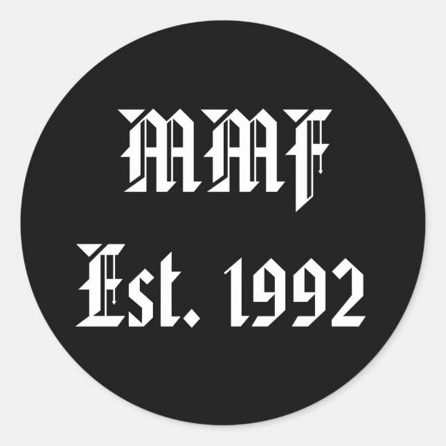 Miliano Misfit Sticker (Front)