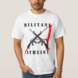 Militant Atheist Men's Shirt