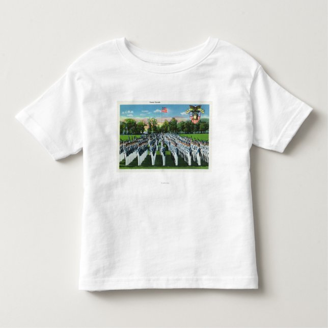 Military Academy Dress Parade Toddler T-Shirt (Front)