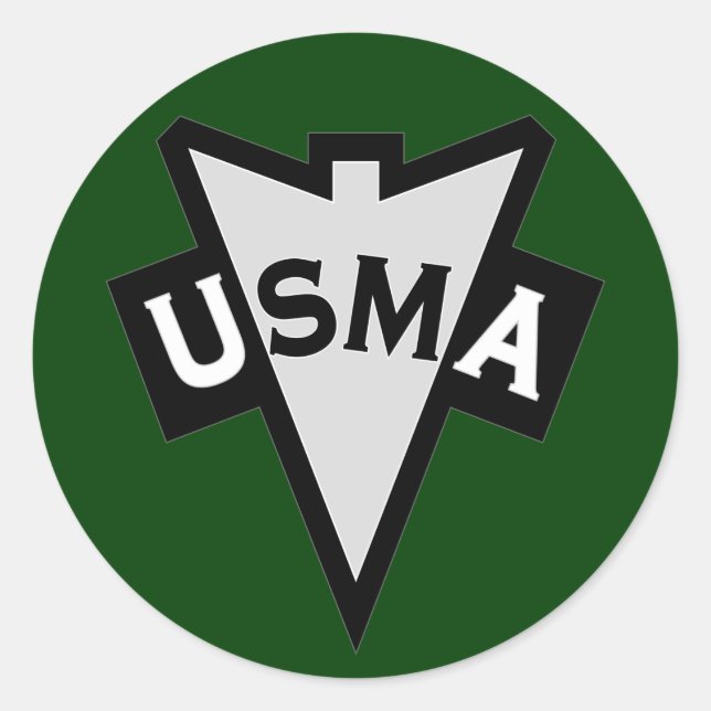 Military Academy Recondo patch for Classic Round Sticker (Front)