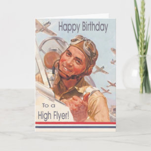 Military Air Force Birthday Card