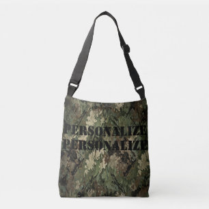 Military Armed Forces Style Camouflage Outdoors Crossbody Bag