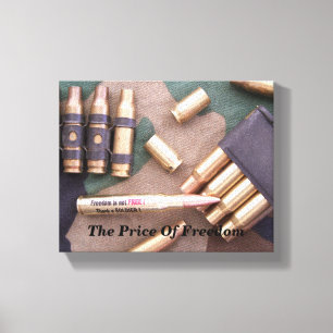 Military Army Navy Air Force Marines Veterans Vets Canvas Print