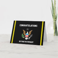 Military Army Retirement-2 Colours Defence emblem