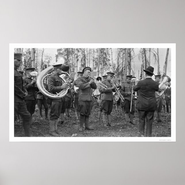 Military Band Alaska 1920 Poster (Front)