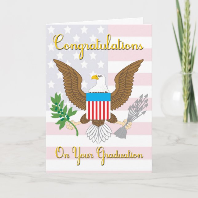 Military Basic Training Graduation Card (Front)