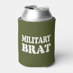 MILITARY BRAT CAN COOLER