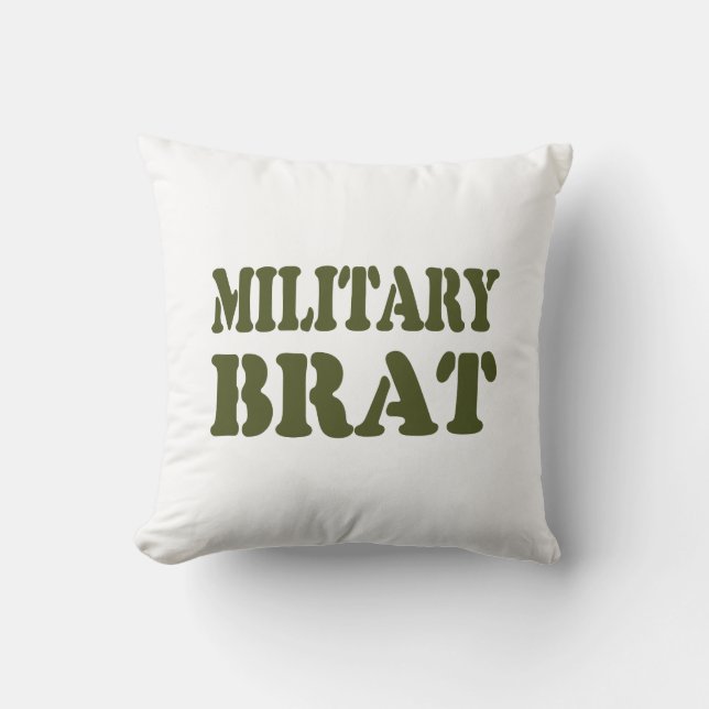 MILITARY BRAT CUSHION (Front)