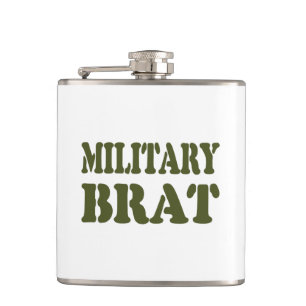 MILITARY BRAT HIP FLASK