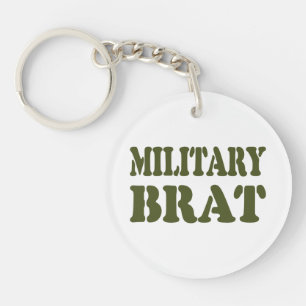 MILITARY BRAT KEY RING