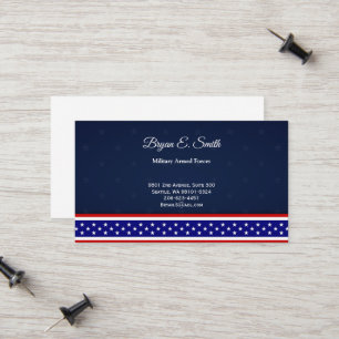 Military Business Card