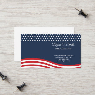 Military Business Card