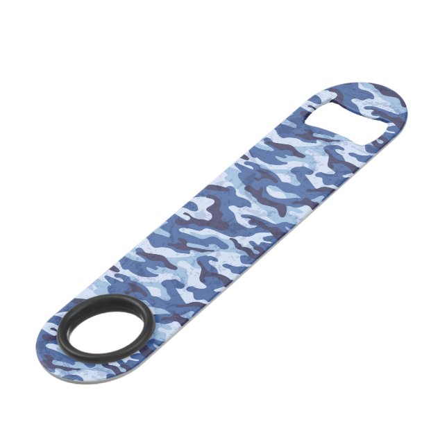 Military Camo Bottle Opener (Back Angled)
