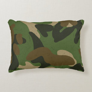 Military Camo Decorative Cushion