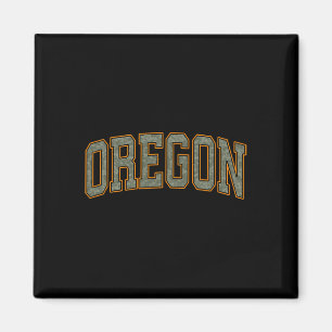 Military Camo Duck Hunter Orange Deer Hunting Oreg Magnet