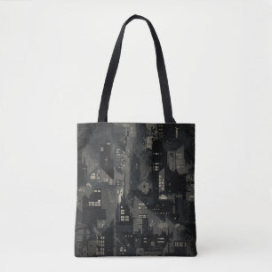 Military Camo Pattern Urban Environments Tote Bag