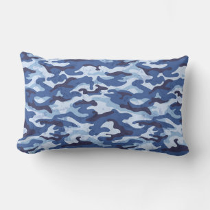 Military Camo Print Accent Pillow